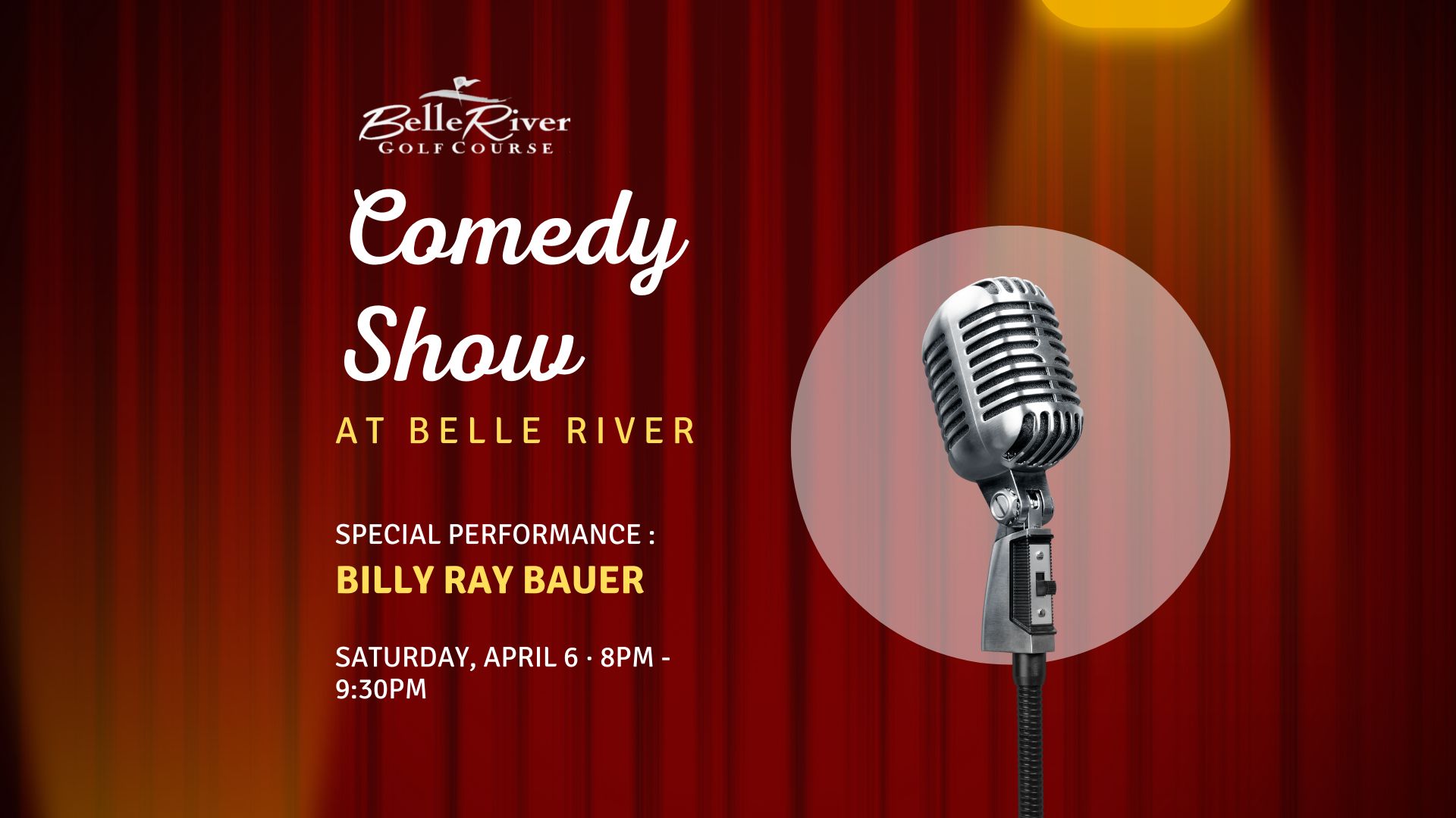 Belle River Golf Course, MI ⎮Comedy Show