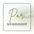"Promotional image for Par membership offer."